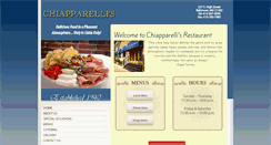 Desktop Screenshot of chiapparellis.com